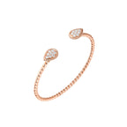 Bracelet serpent bohème, motif s