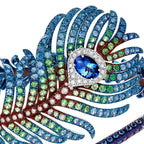 Bracelet plume de paon