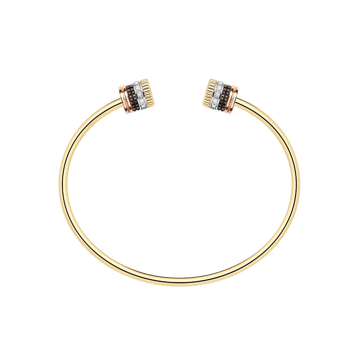 Bracelet quatre classique, 2 motifs