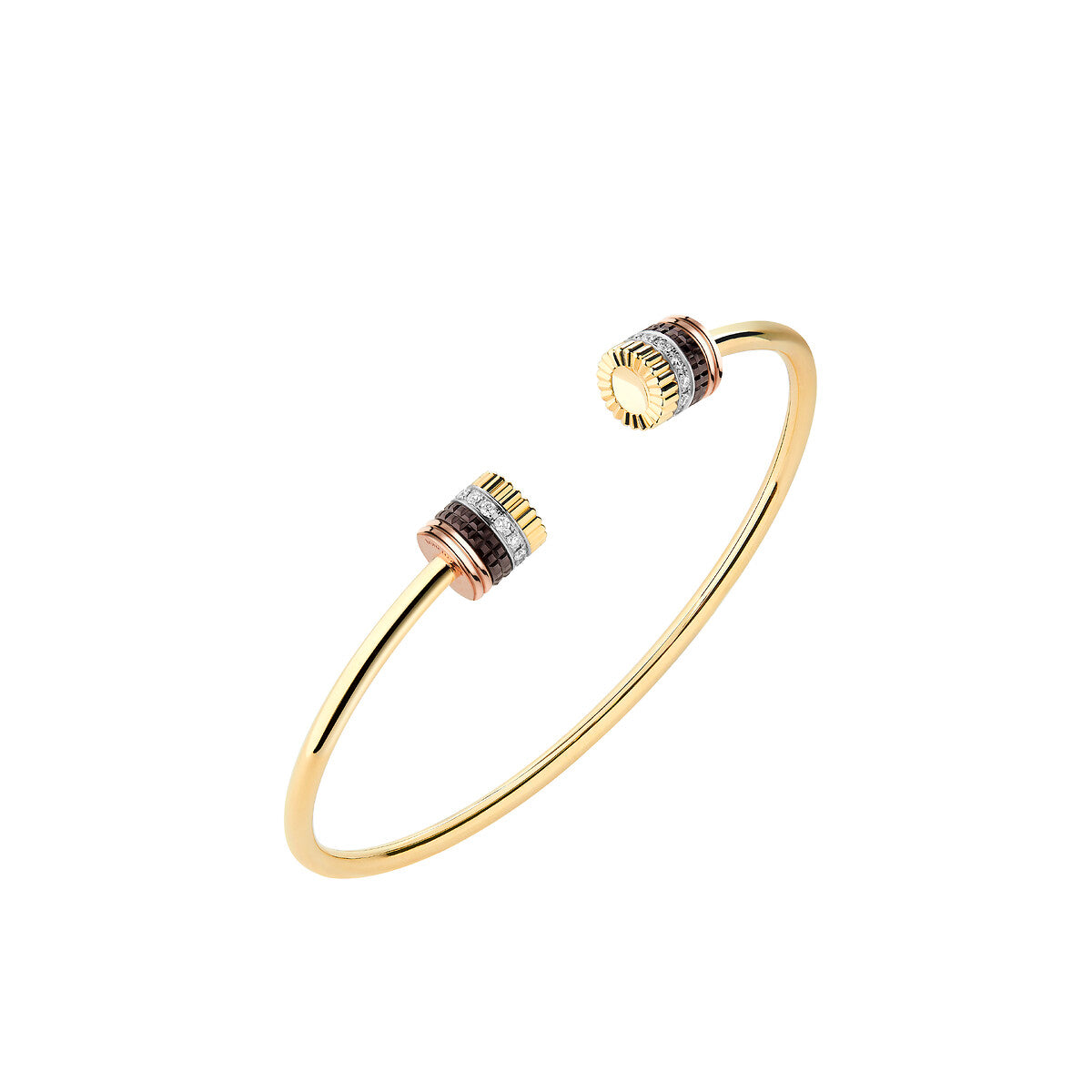 Bracelet quatre classique, 2 motifs