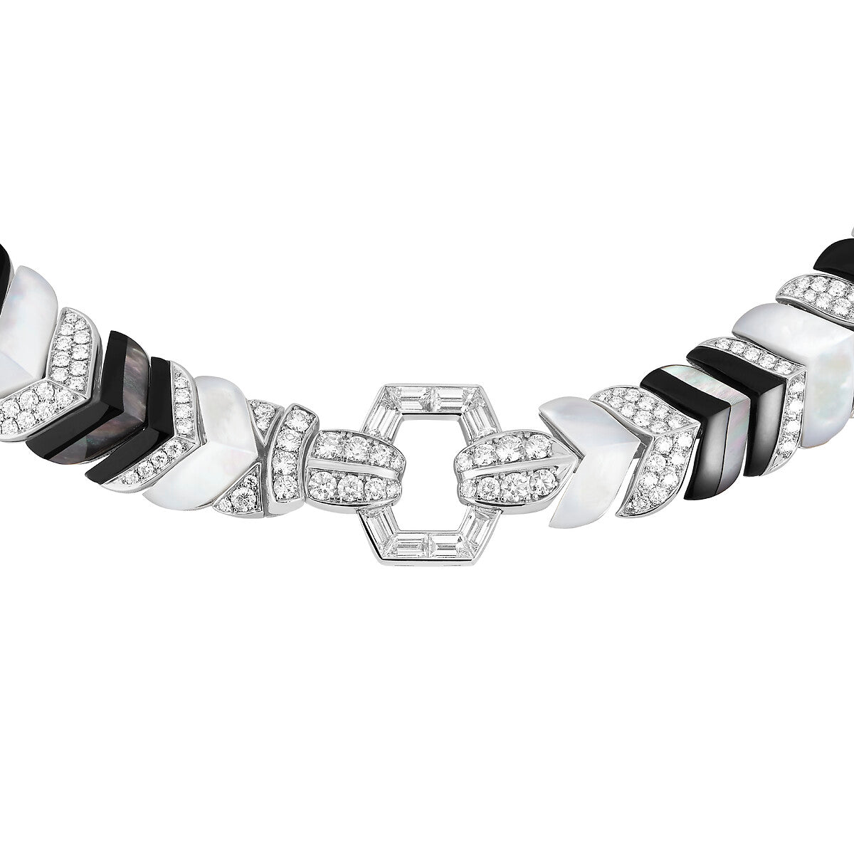 Collier vendôme argentique