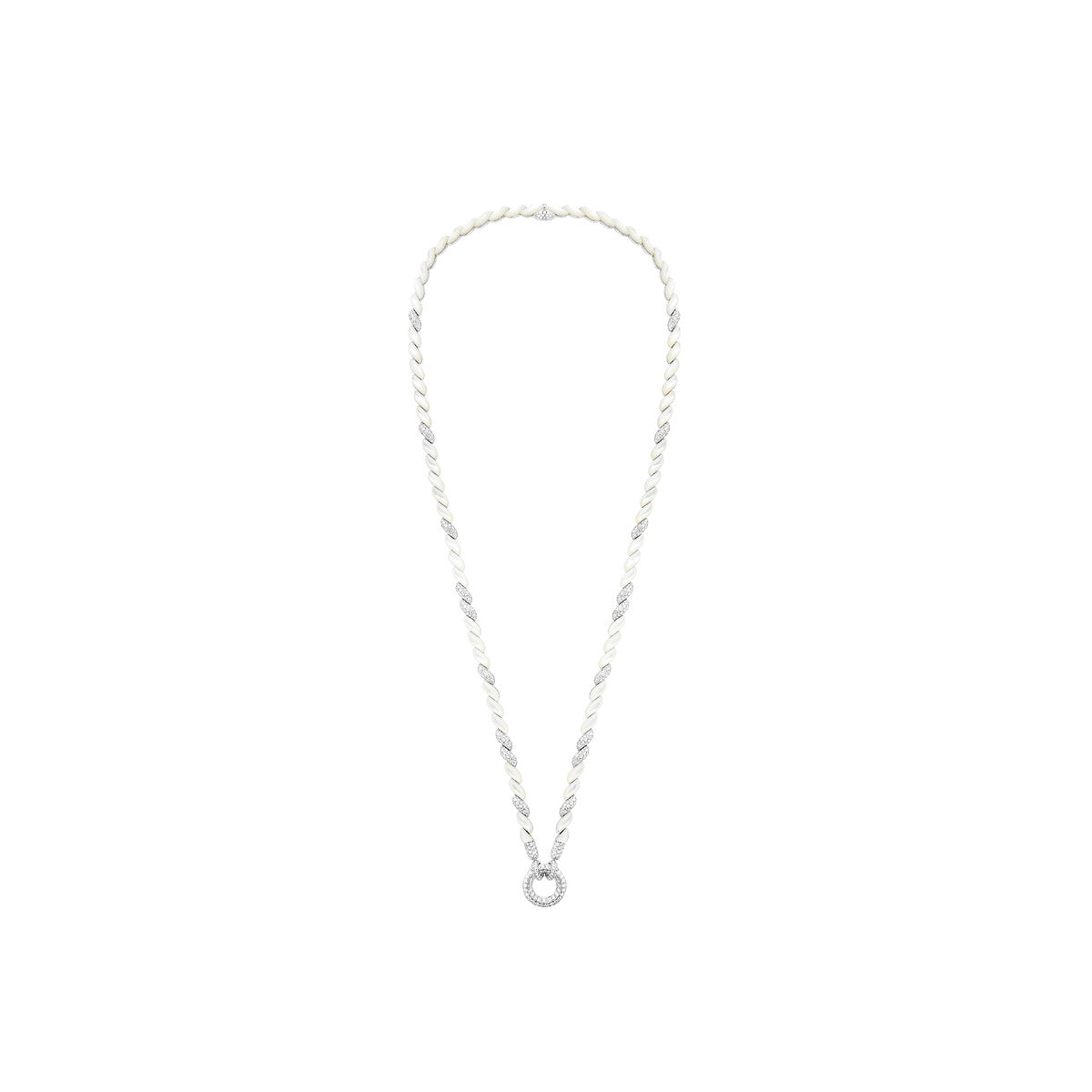 Collier pompon