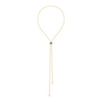 Collier cravate quatre blue edition, grand modèle