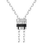 Collier cravate quatre black edition, petit modèle