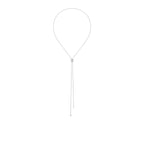 Collier cravate quatre double white edition, petit modèle