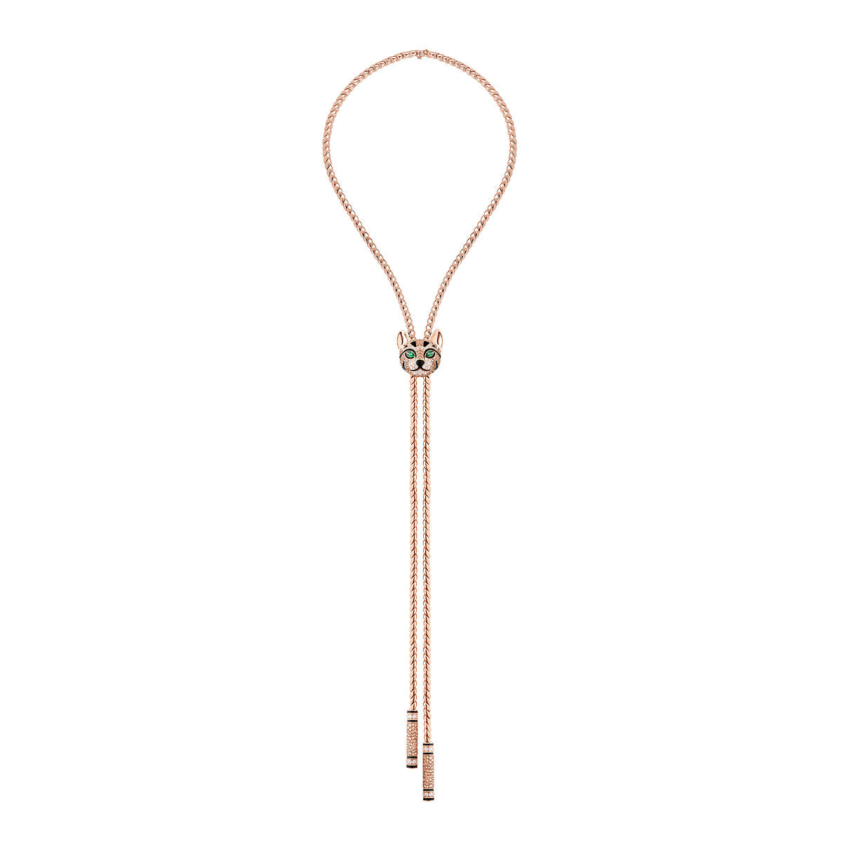 Collier fuzzy, le chat léopard