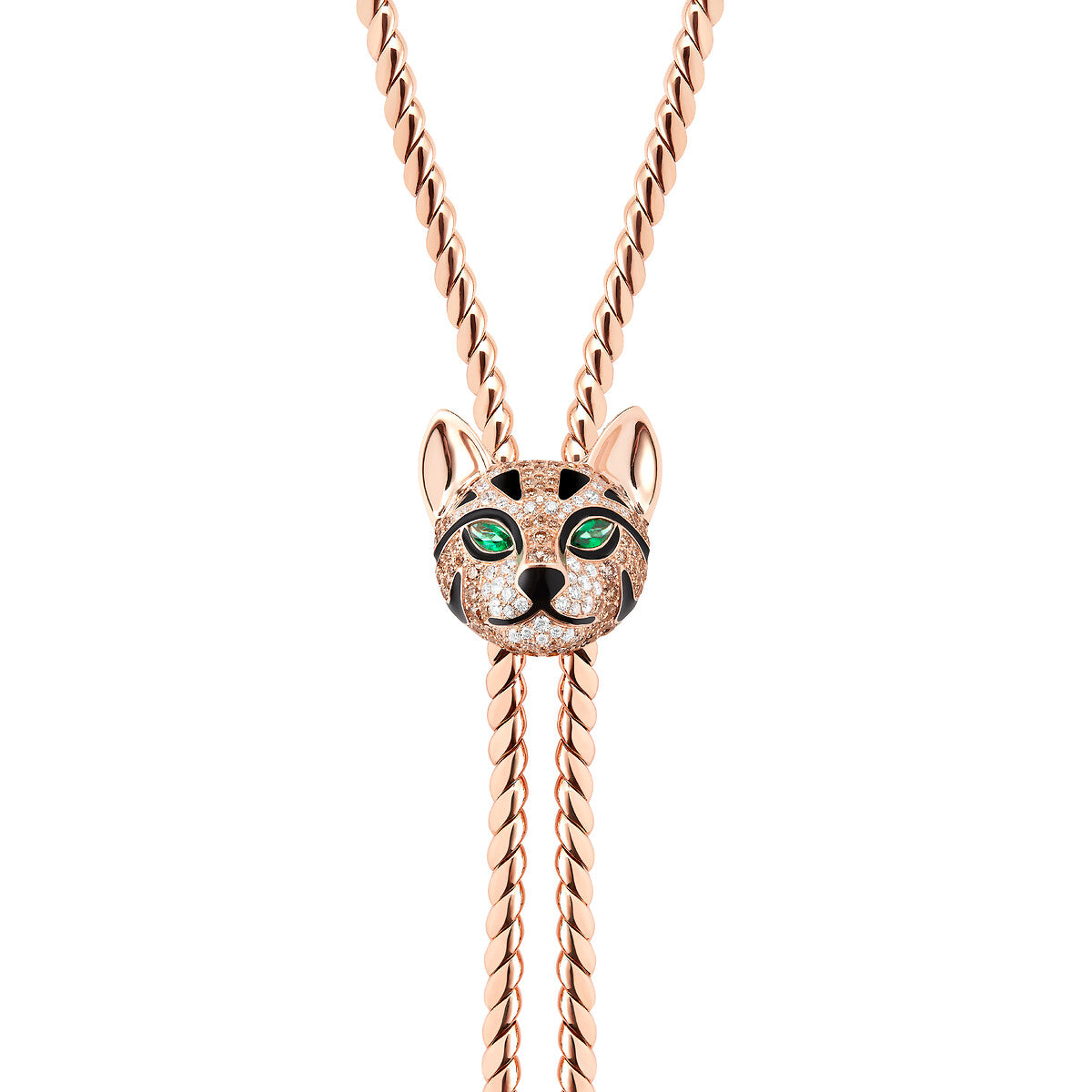 Collier fuzzy, le chat léopard