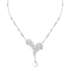 Collier plume de paon