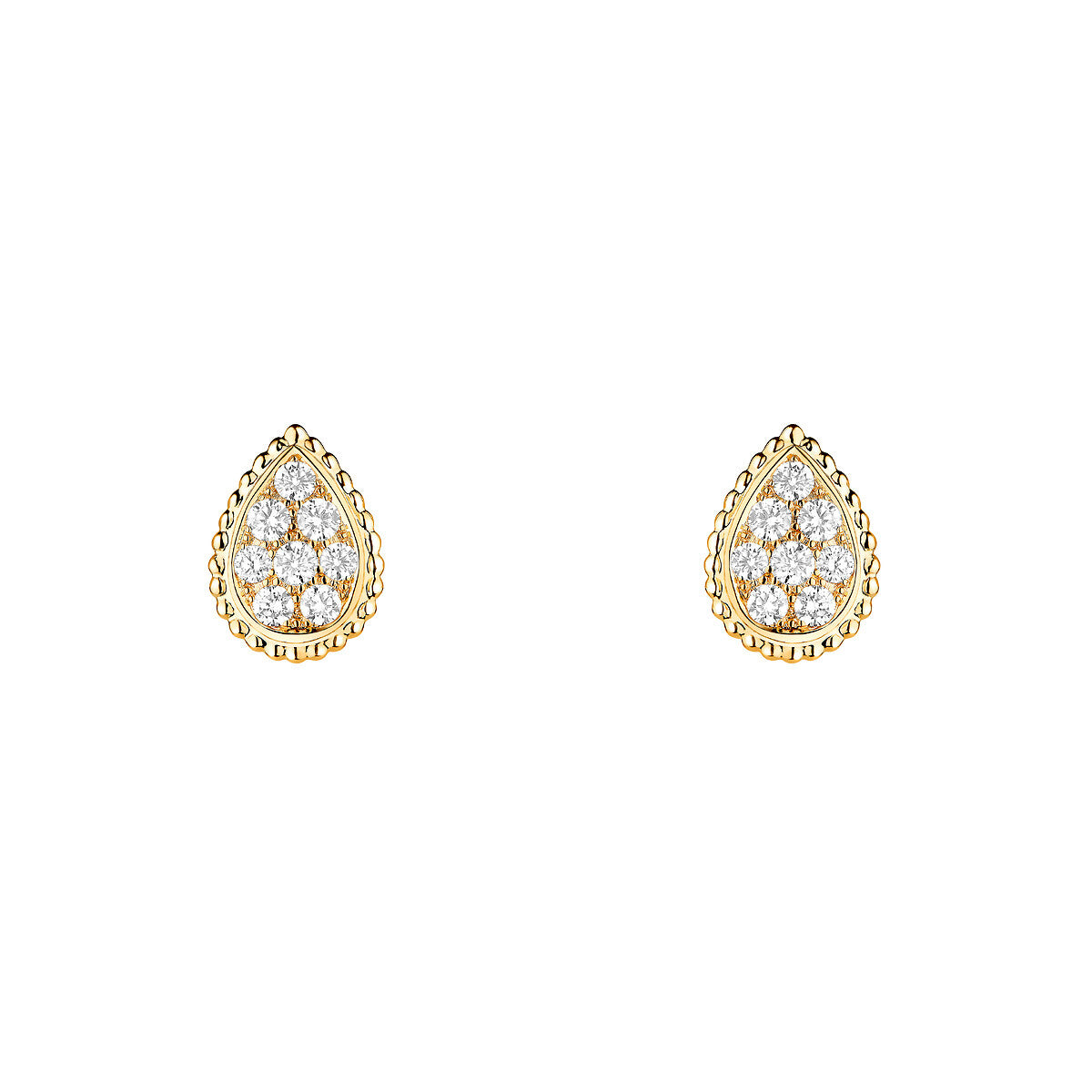 Puces d'oreilles serpent bohème motif s