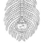Pendants d'oreilles plume de paon