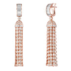 Pendants d'oreilles pompon