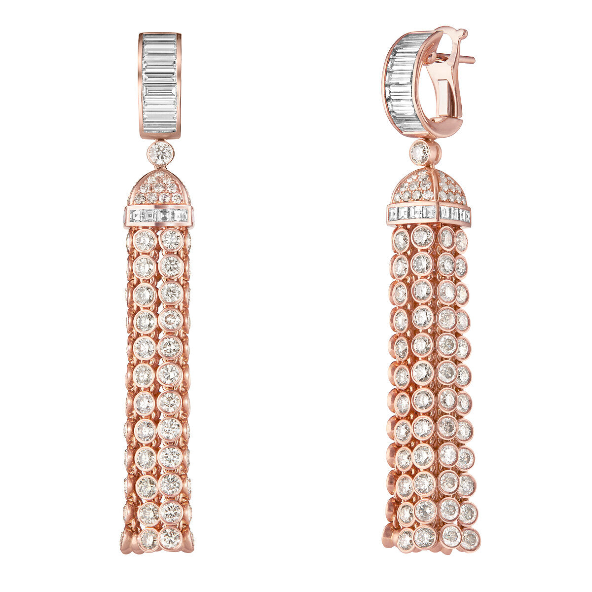 Pendants d'oreilles pompon