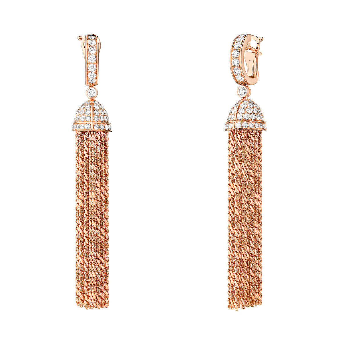 Pendants d'oreilles pompon
