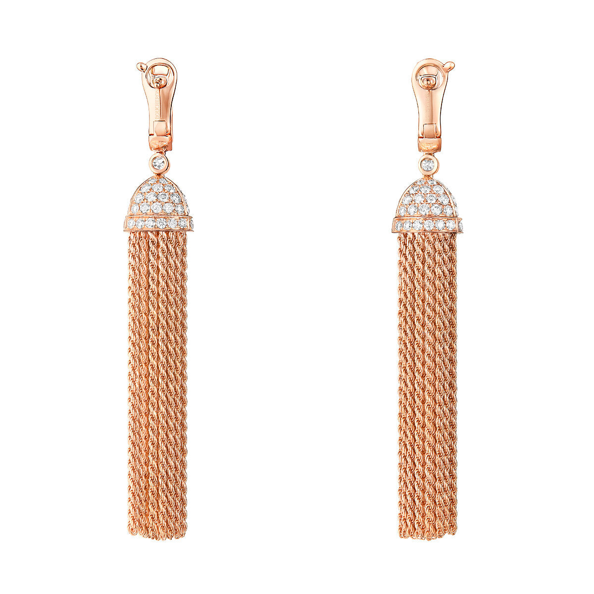 Pendants d'oreilles pompon