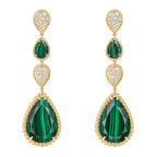 Pendants d'oreilles serpent bohème, motifs xs et l