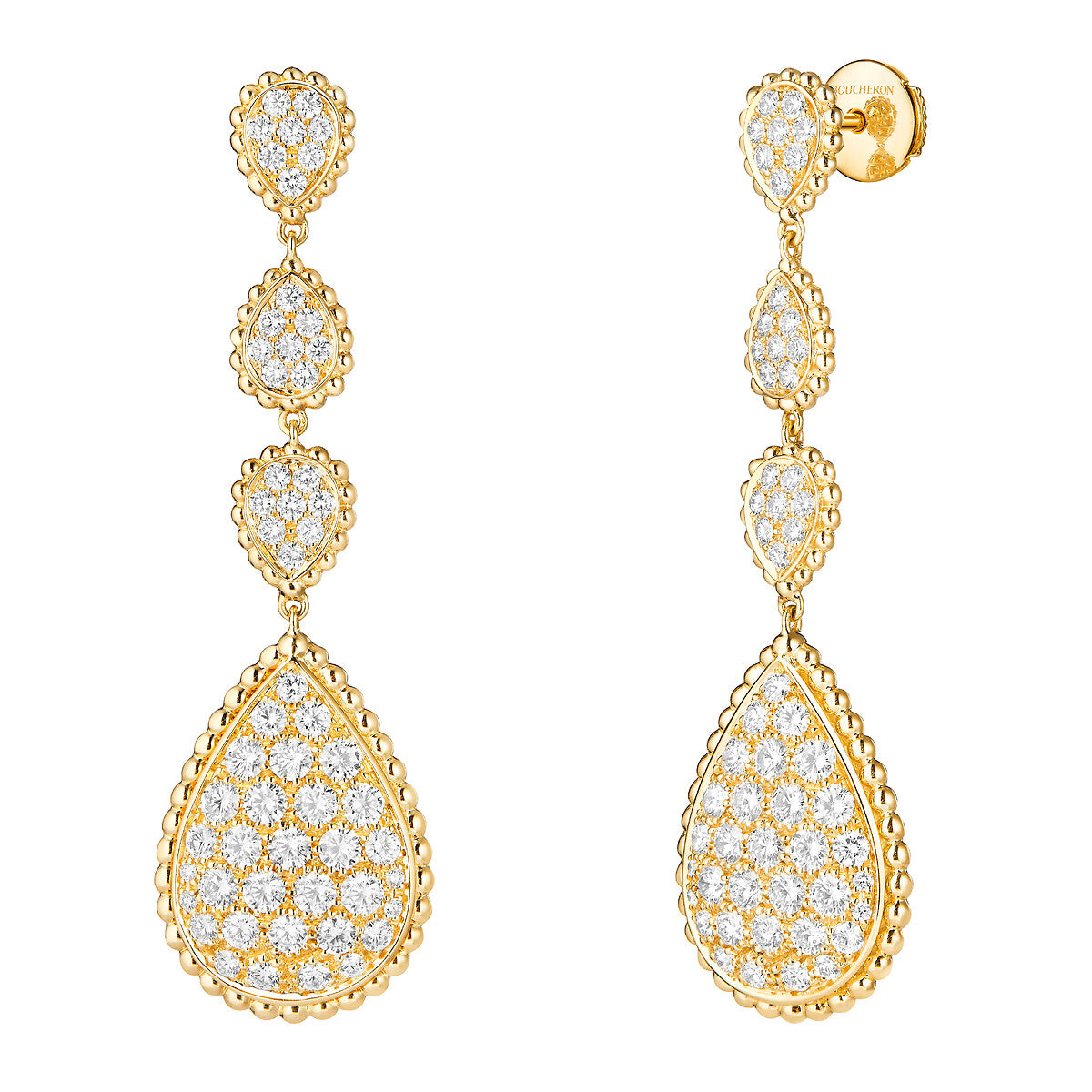 Pendants d'oreilles serpent bohÈme, motifs xs et l