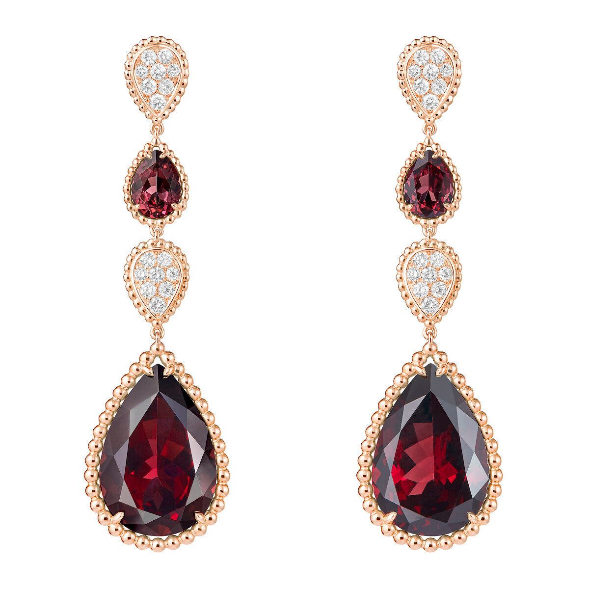 Pendants d'oreilles serpent bohème, motifs xs et l