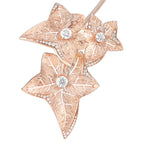 Pendants d'oreilles lierre de paris