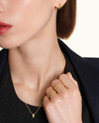 Clip d'oreille quatre grosgrain