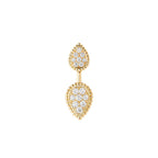 Puce d'oreille serpent bohème, motifs s et xs
