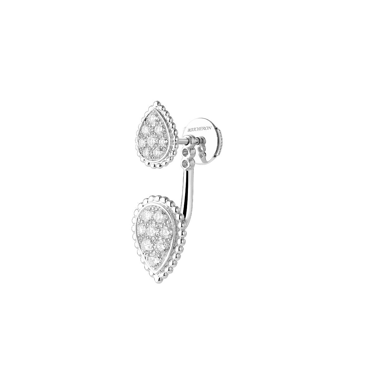 Puce d'oreille serpent bohème, motifs s et xs