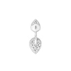 Puce d'oreille serpent bohème, motifs s et xs