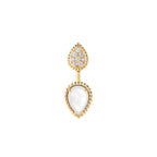 Puce d'oreille serpent bohème, motifs s et xs