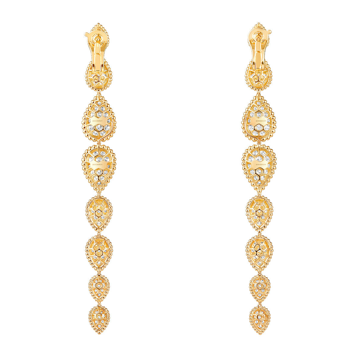 Pendants d'oreilles serpent bohème