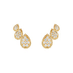 Puces d'oreilles serpent bohème, 3 motifs