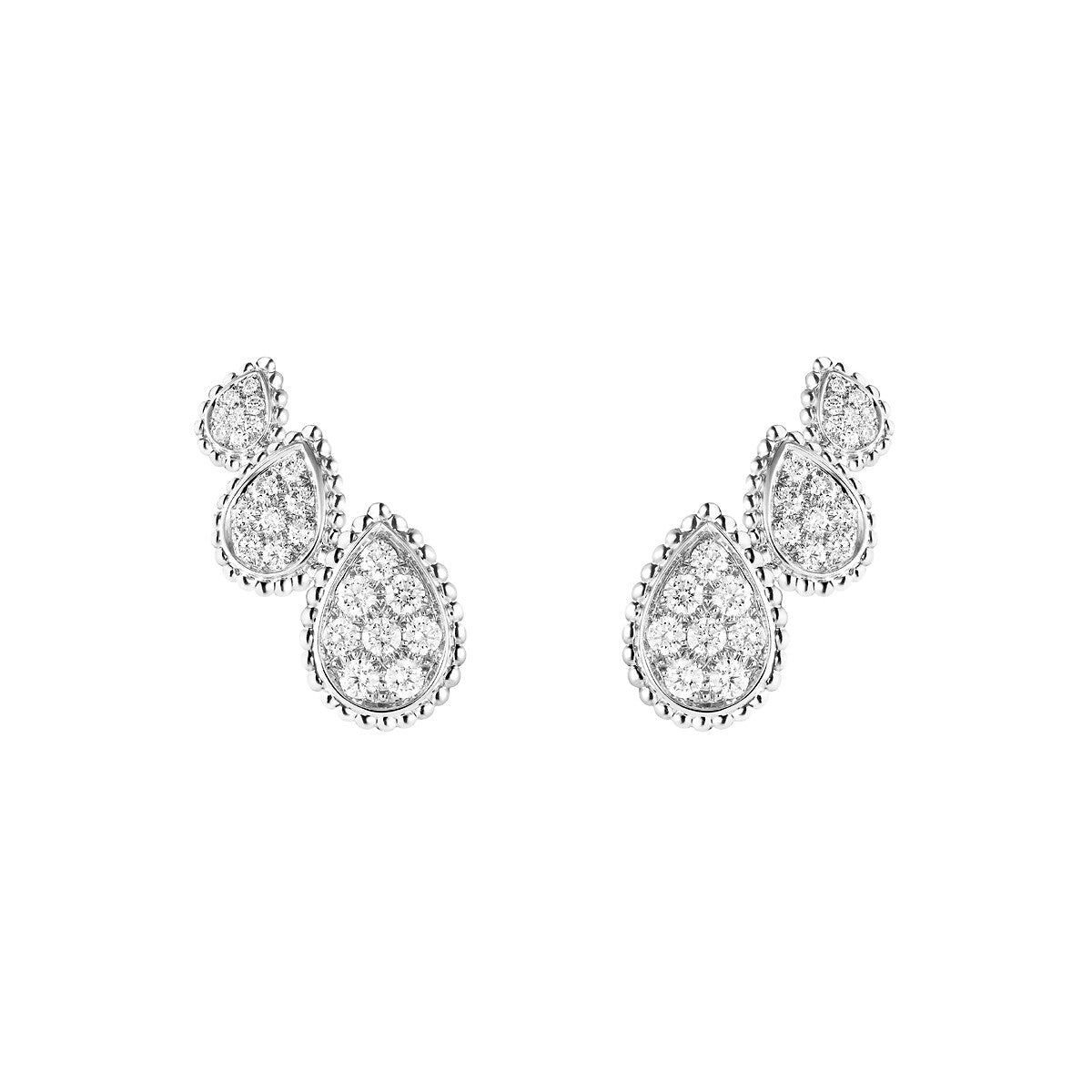 Puces d'oreilles serpent bohème, 3 motifs