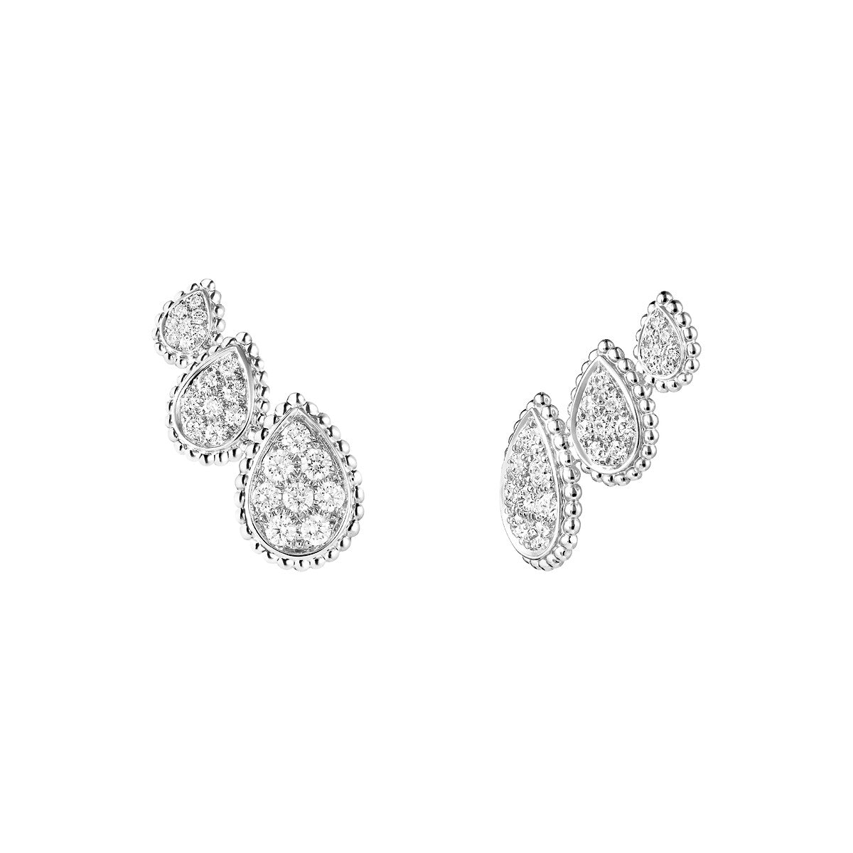 Puces d'oreilles serpent bohème, 3 motifs