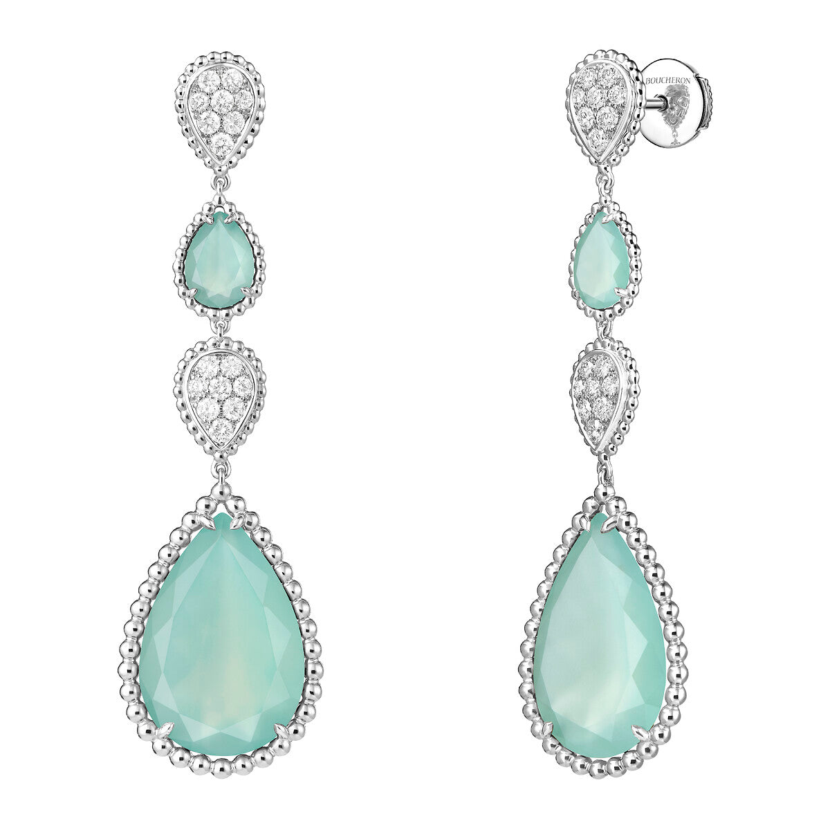 Pendants d'oreilles serpent bohème, motifs xs et l