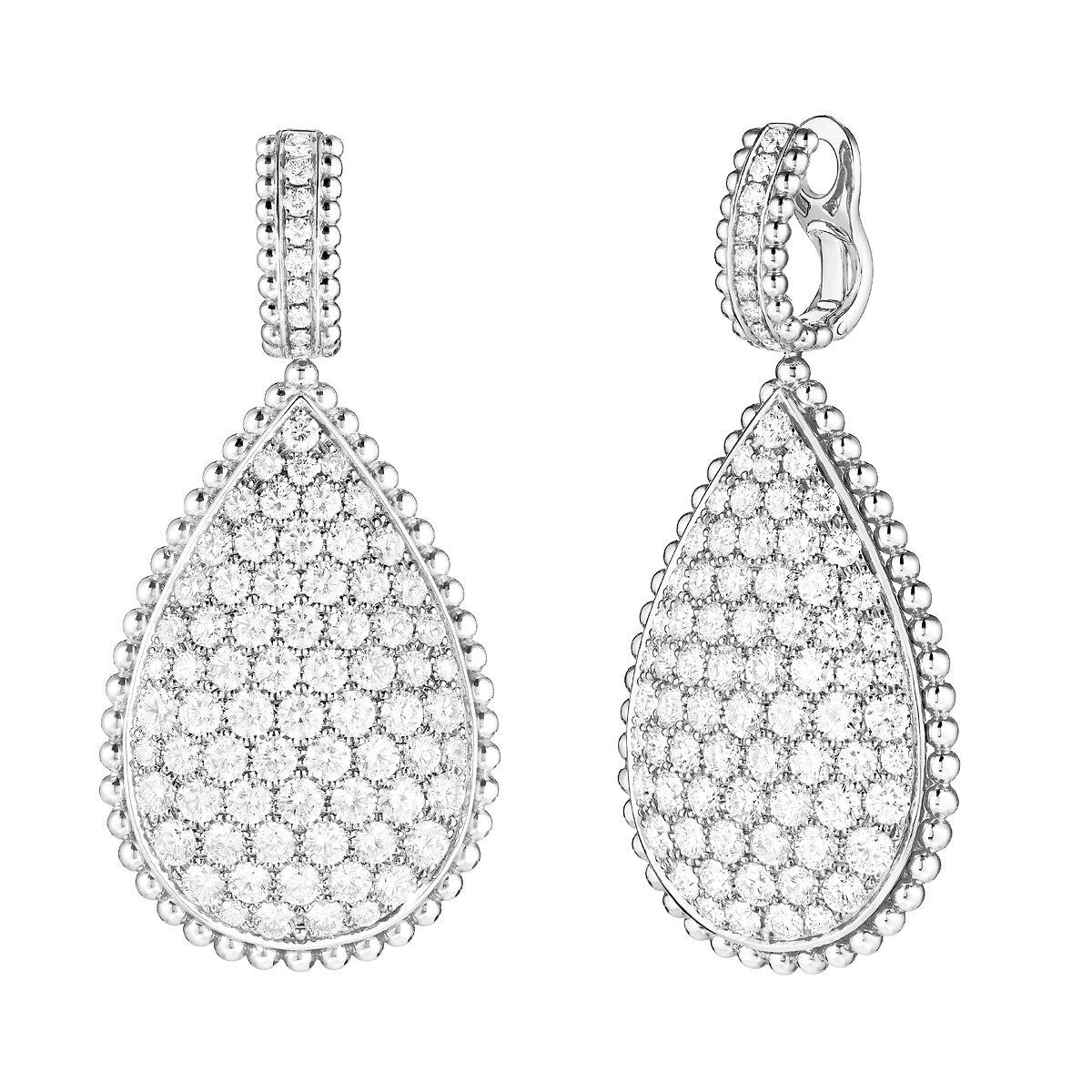 Dormeuses serpent bohème, motif xl