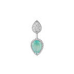 Puce d'oreille unitaire serpent bohème, motifs s et xs