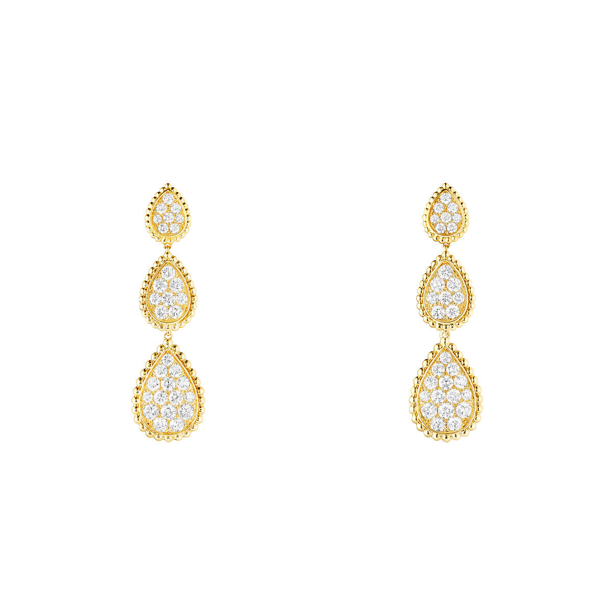 Pendants d'oreilles serpent bohème, motifs xs s m