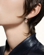 Puce d'oreille unitaire serpent bohème, motifs s et xs