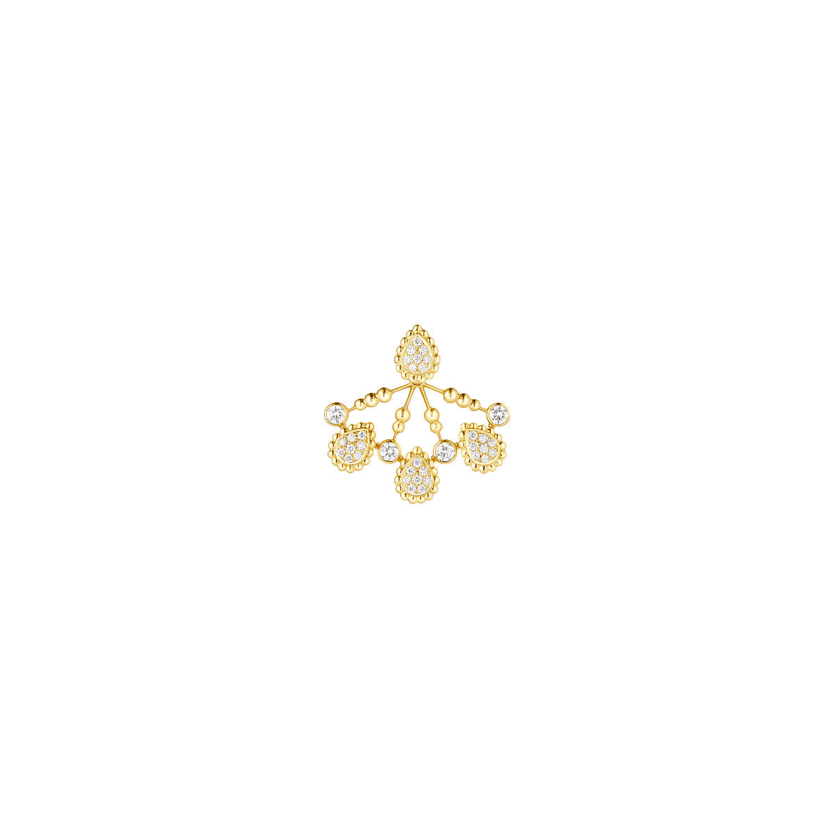 Puce d'oreille serpent bohème solarité, 4 motifs