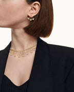 Puce d'oreille serpent bohème solarité, 4 motifs