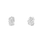 Boucles d'oreilles petit modèle plume de paon