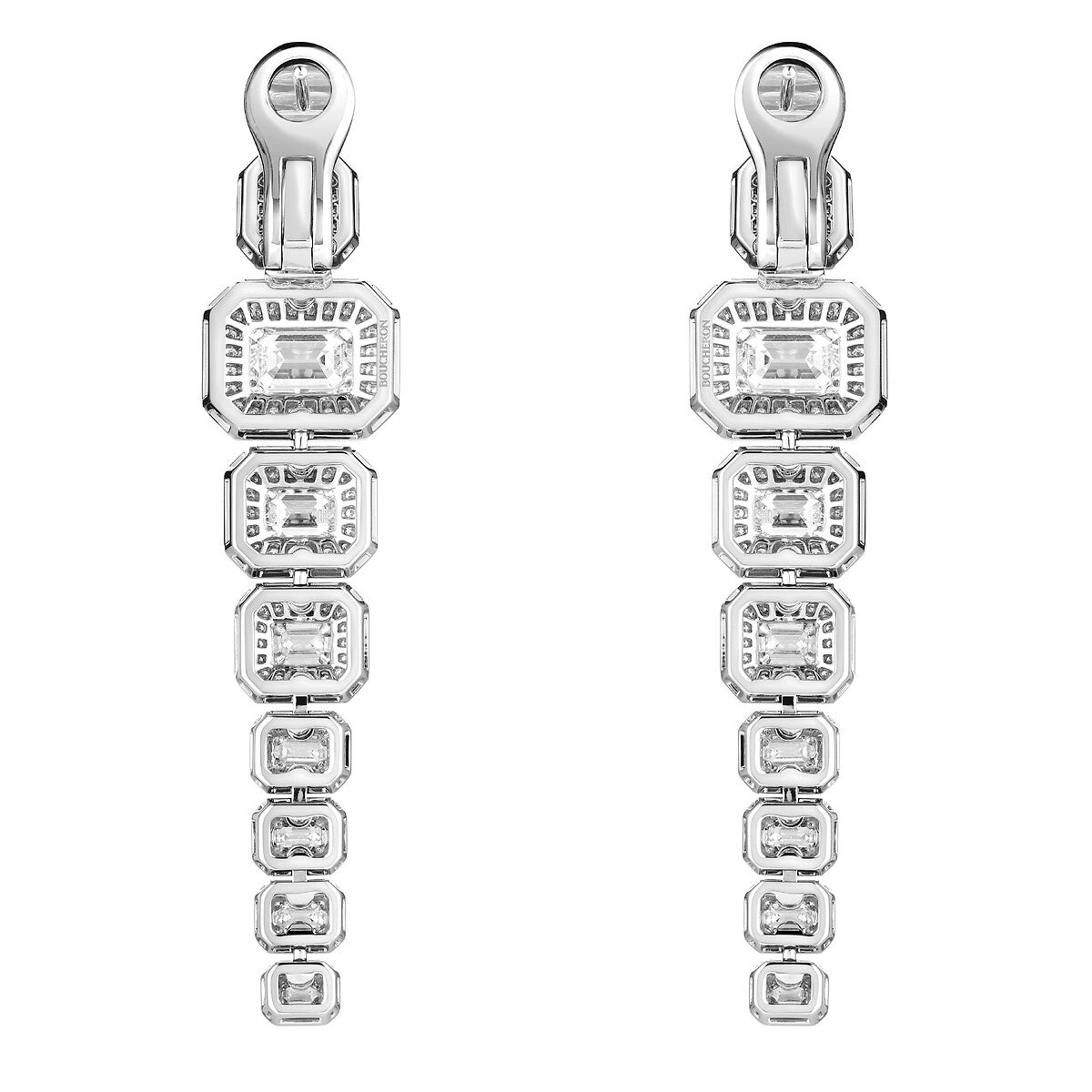 Pendants d'oreilles vendôme liseré