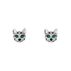 Puces d'oreille fuzzy le chat léopard