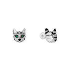 Puces d'oreille fuzzy le chat léopard