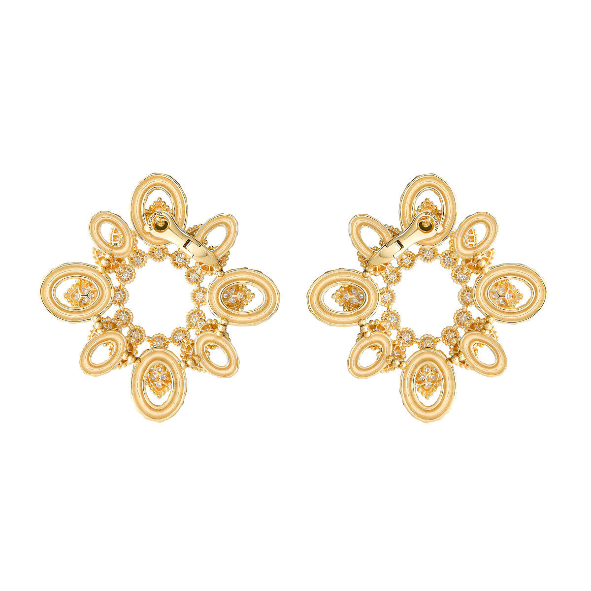 Créoles serpent bohème vintage