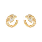 Boucles d'oreilles serpent bohème, motif s