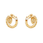 Boucles d'oreilles serpent bohème, motif s