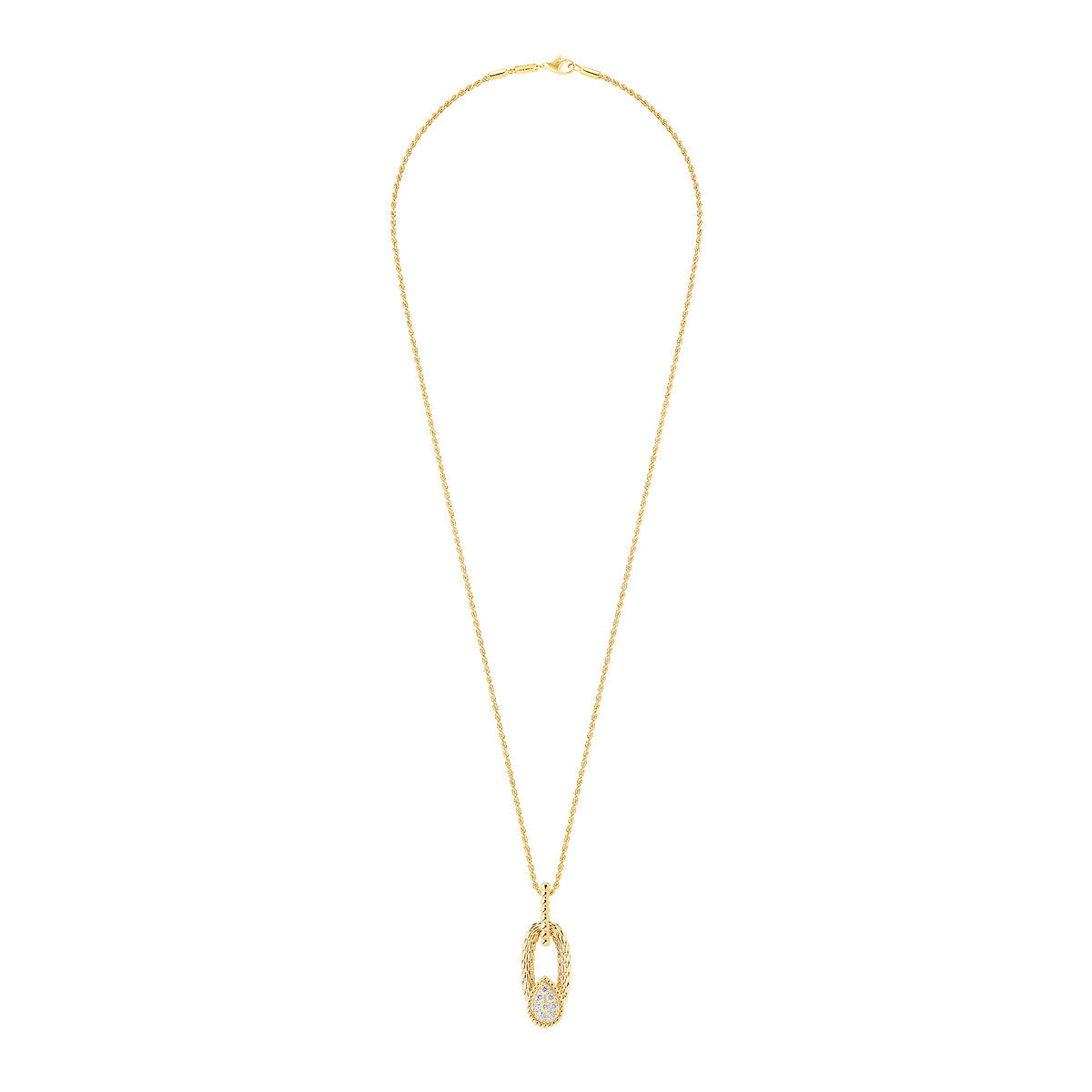 Pendentif serpent bohème vintage