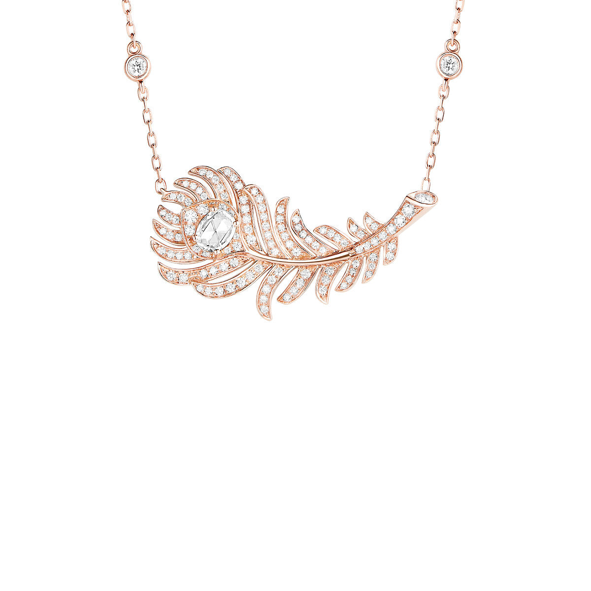 Pendentif plume de paon, petit modèle