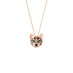 Pendentif fuzzy, le chat léopard
