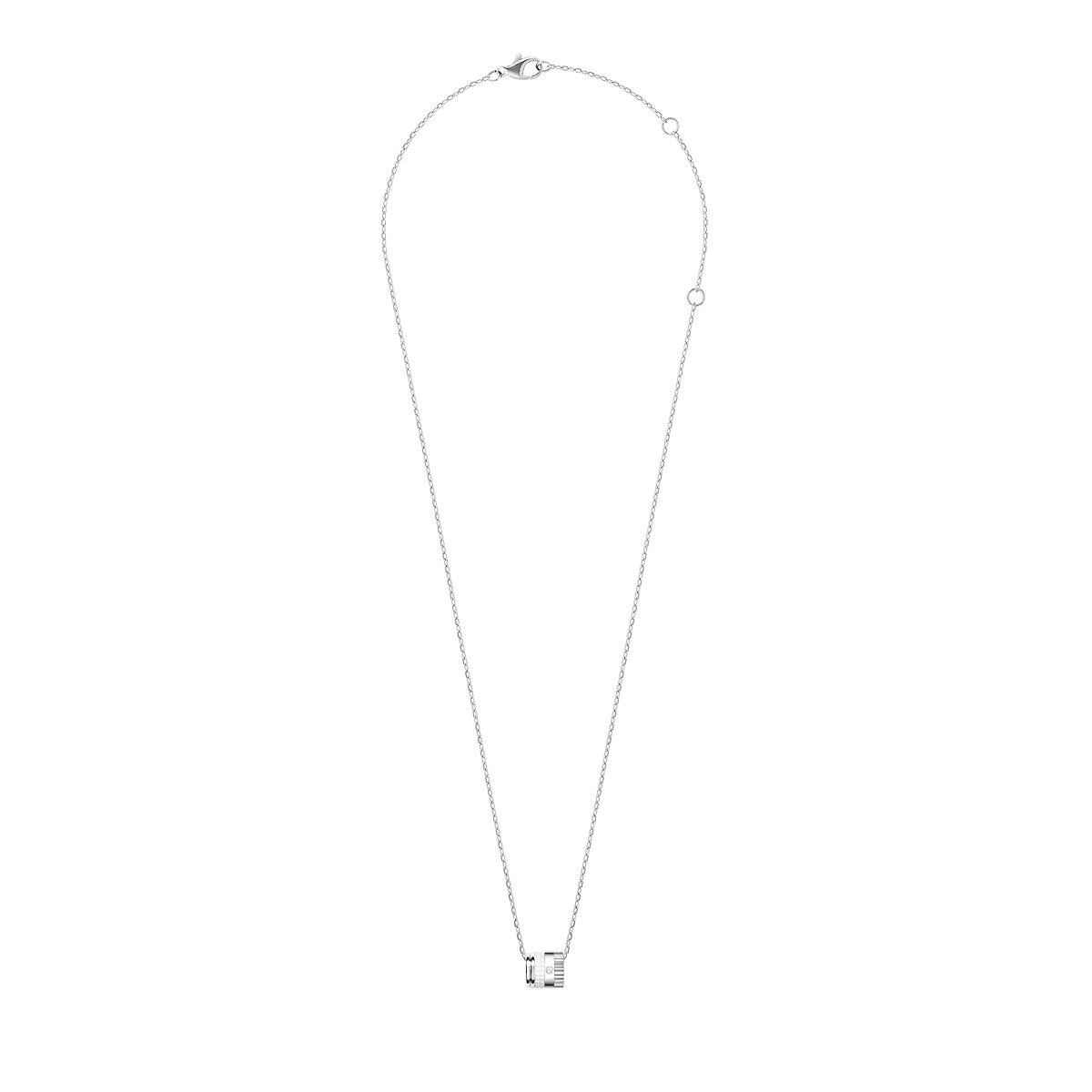 Pendentif double white edition