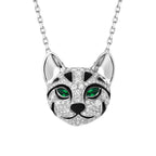 Pendentif fuzzy le chat léopard